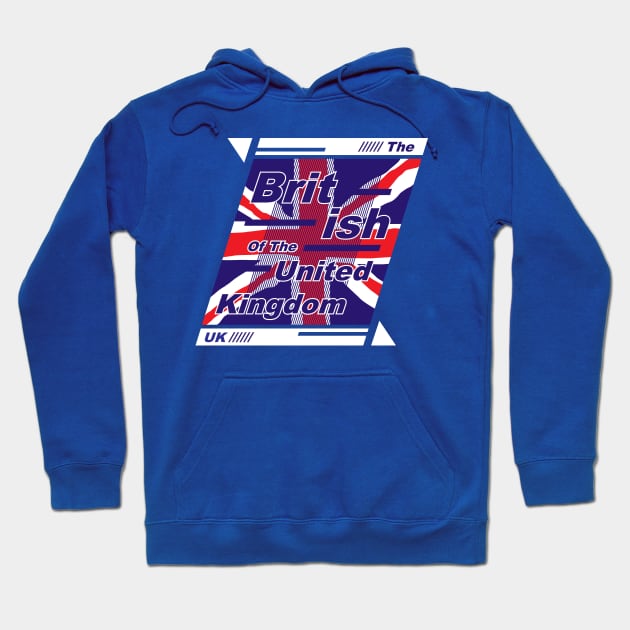 British Flag Hoodie by TomCage